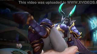 3D Porn Tyrande Jaina Alexstrasza and Elves in Musical Hentai Adventure