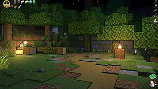 Hornycraft Parody Hentai Game Pornplay Ep 42 Merchant Fucked By A Big Futanari Cock