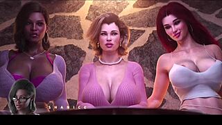 stepmother step aunty bar fun 3d