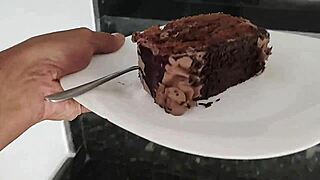 Wife craves cum on cake instead of condensed milk