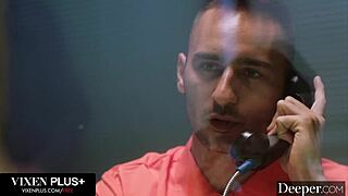 Deeper Stacked Blonde Angie Faith Fucked Doggy