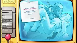 Alien Outfit Cutie Explores Interracial Dating in 3D Hentai Sauna Adventure