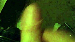 that horny gay guy is jacking off and cumming all over, man it's so hot to watch