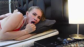 stepson shares a bed with stepmother and her friend.