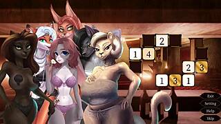 This furry sex cabaret game has great gameplay and animation