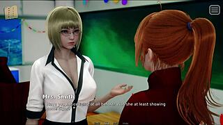 Continuing the story of my bully is my lover in episode 52 with game elements