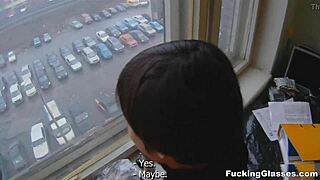 Want a quickie with this glasses-wearing teen?