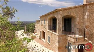 Hitzefrei german babe ashley dark banged outdoors