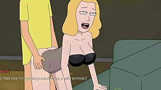 Beth Feels Deep Emotions In Rick And Morty Hentai