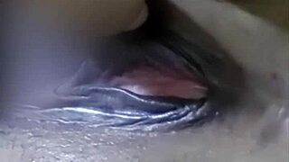 Housewife engages in steamy video call sex