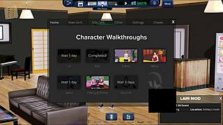 Detailed Exploration Of Harem Hotel 201 In Anime Style