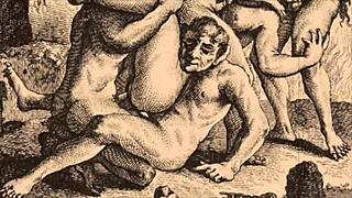 Vintage erotic drawings from antique comics