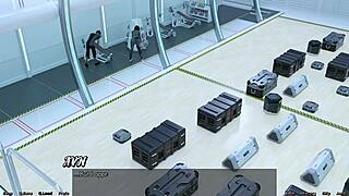 stranded in space, planning to HAVE SEX with this curvy huge milf indian babe