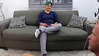 I-I fucked queer baby's asshole first time on camera.