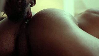 Hot black gay sex gets harder with muscular bodies.