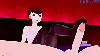 elizabeth and kasumi yoshizawa sumire yoshizawa intense sex - persona 3 & 5 hentai