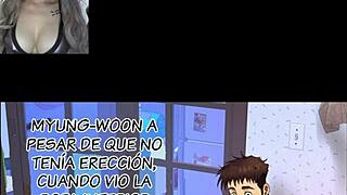 My aunt's erotic chapter in comic anime hentai