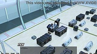 stranded in space, planning to HAVE SEX with this curvy huge milf indian babe