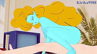 Panchy Bulmas Mother And Zangya Intense Sex - Dragon Ball Hentai