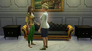 Judith ward enjoys this sexy woman in the hentai game 😍