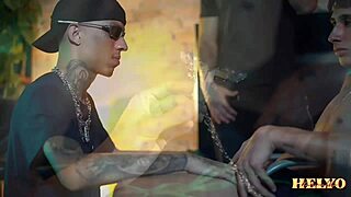 I joined orgy with twins putting three cocks in brother