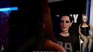 Stripper gives blowjob in night club scene?