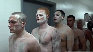 s naked in army gay the hazing the showering and the fucking 😈