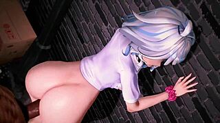 Hololive动画内射高潮场面