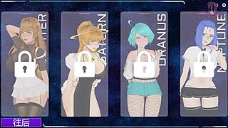 milf hunter 1 plays a bondage game with mercury in this animated series