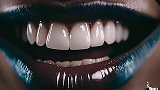 nerdy girl gets taken over by a demon and bangs hot chicks.