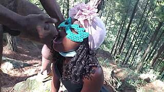 the best thing about walking in the jungle is getting horny for a threesome