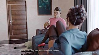 Can You Smell the Lust? Curvy Boss Gets Fucked in Office by Big Dick Janitor