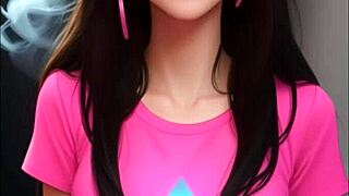 Is This Ai-Generated Mona Ready For Hentai Action?