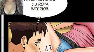 My aunt's erotic chapter in comic anime hentai