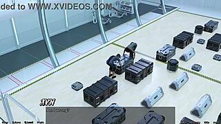 stranded in space, planning to HAVE SEX with this curvy huge milf indian babe