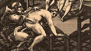 Vintage erotic drawings from antique comics