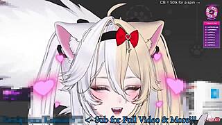 I, kanako, get vibed and teased as catgirl with squirts and moans