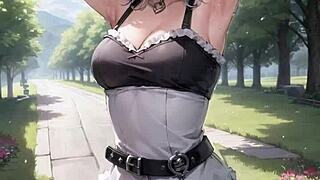 3D animated AI couple goes wild with intense pussy play and ASMR sounds.