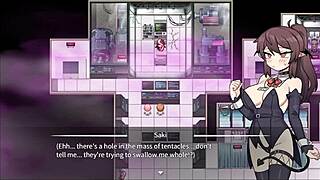 Corporate succubus part 4 unfolds in this anime hentai game.