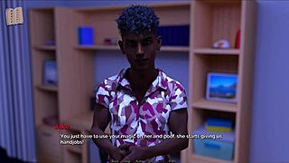 Shut up and dance with big tits in game.