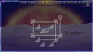 milf hunter 1 plays a bondage game with mercury in this animated series