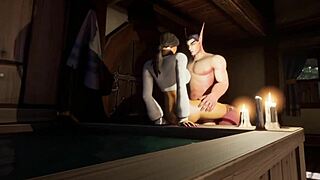 bath time adventures in warcraft parody hentai