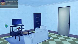 HS Tutor Part 26: Big Tits Masturbation by Pool in Public