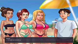 Summer Time Saga unc part 36 beach fun.