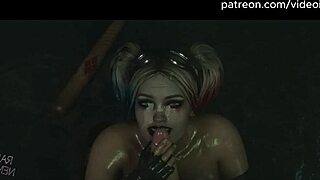 Harley Quinn Hints At Creampie And Squirt In 3D Hentai Sex