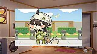 Caught Half Naked With Huge Boner!