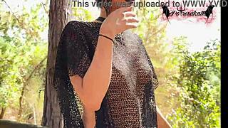 Gothic Elf Slut Masturbating in the Forest, Wanna See Her Bent Over in Nature?