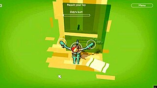 Anal plug in classroom public scene