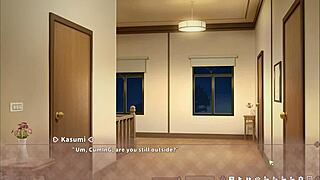 Caught Half Naked With Huge Boner!