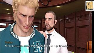 being a dik episode 36 explores chick route with big tits and ass in college